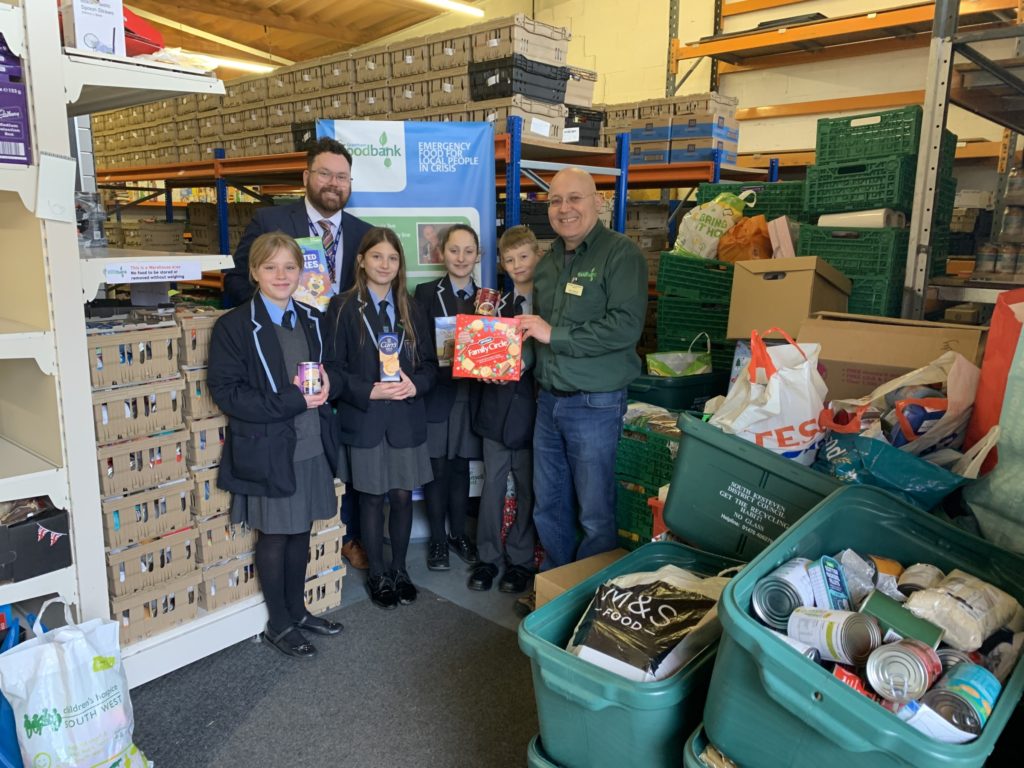 Academy support for Grantham Foodbank exceeds all expectations