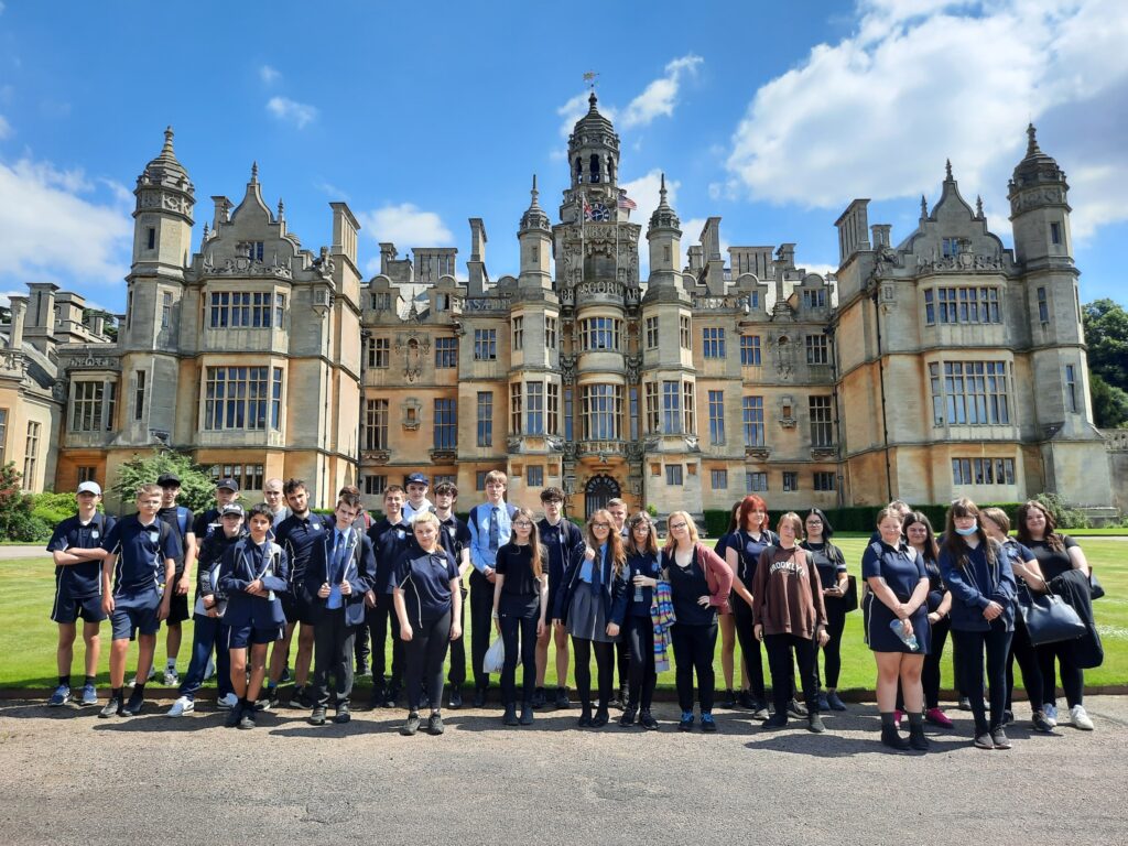 Year 10 uncover the history of Harlaxton Manor