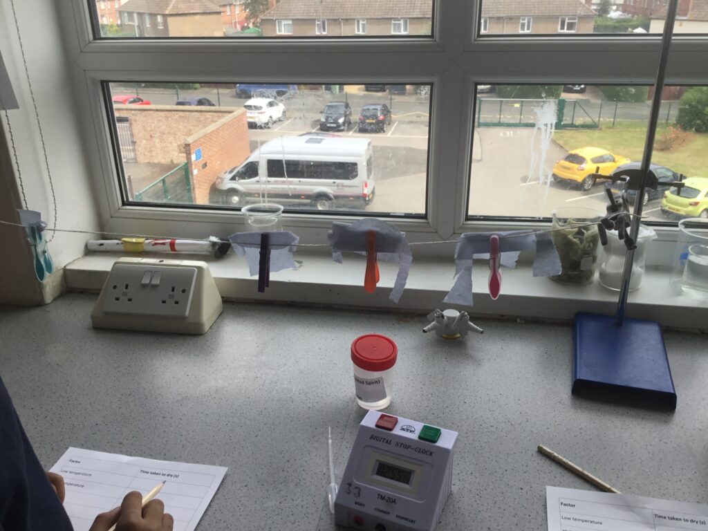 Year 5 Scientists Investigate Evaporation