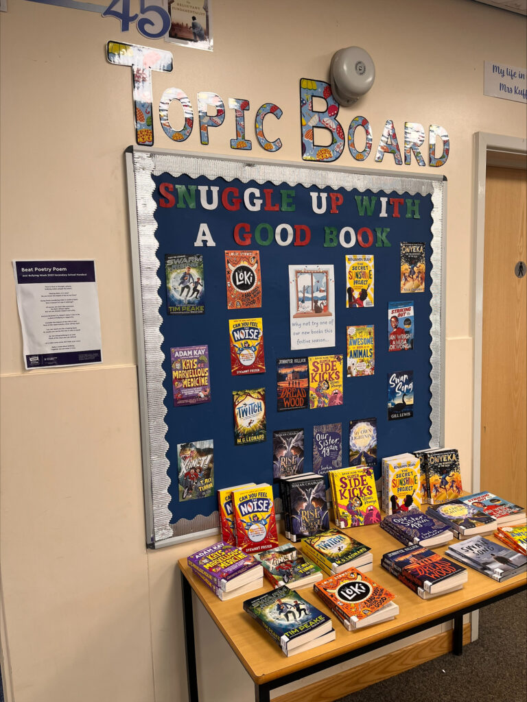 Year 7 are having a 'Buzz' about Books