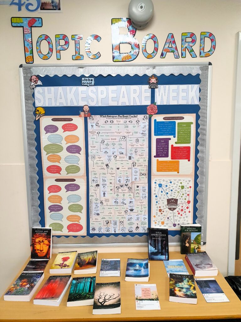 Celebrating Shakespeare Week in the Library