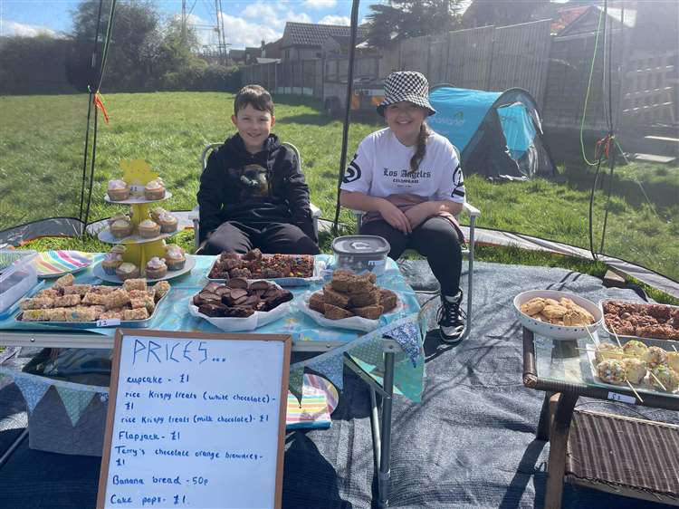 Students have raised over £400 for the Grantham Foodbank