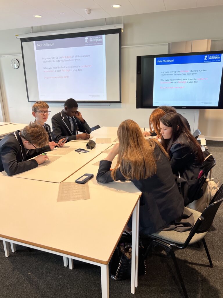 National Numeracy Day at Nottingham University